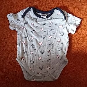 Baseball onsie